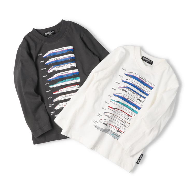 新幹線電車プリント長袖Ｔシャツ・ロンT | こどもの森e-shop | 詳細画像10 