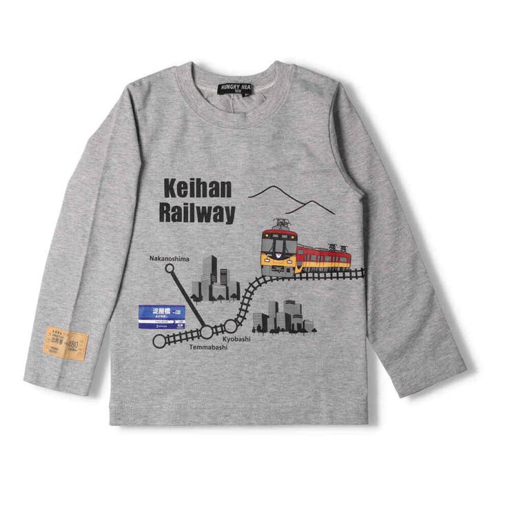 Hungry Heart 京阪電車路線図プリントＴシャツ[品番：MTIK0002855]｜こどもの森e-shop（コドモノモリイーショップ）のキッズ ファッション通販｜SHOPLIST（ショップリスト）