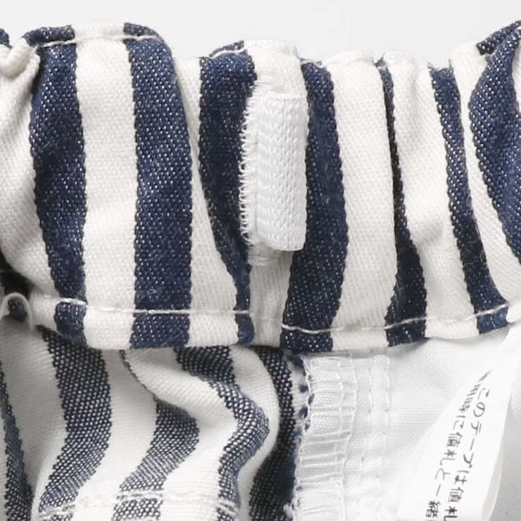 ストライプ柄ツイル長パンツ・長ズボン | こどもの森e-shop | 詳細画像7 