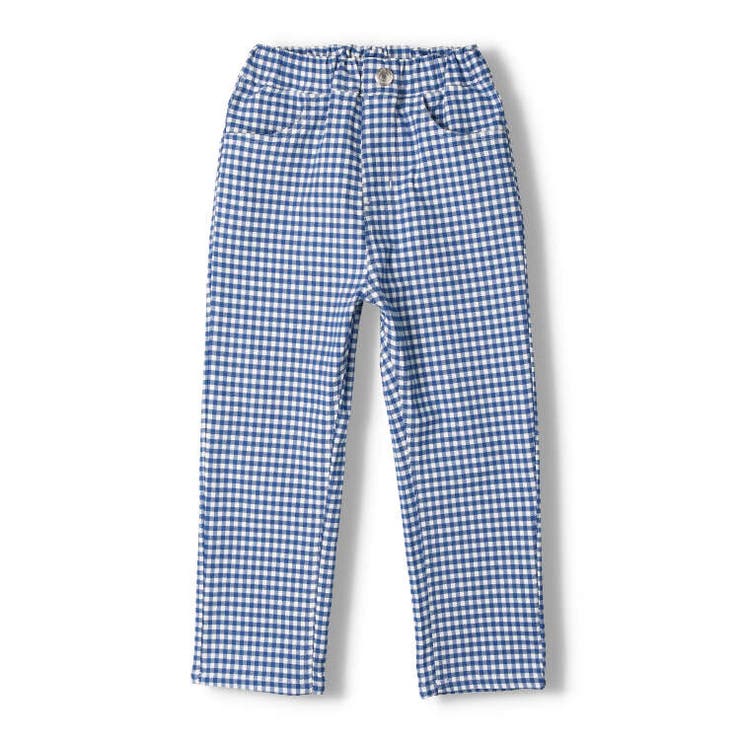 のびのびツイルチェック柄長パンツ・長ズボン | こどもの森e-shop | 詳細画像2 