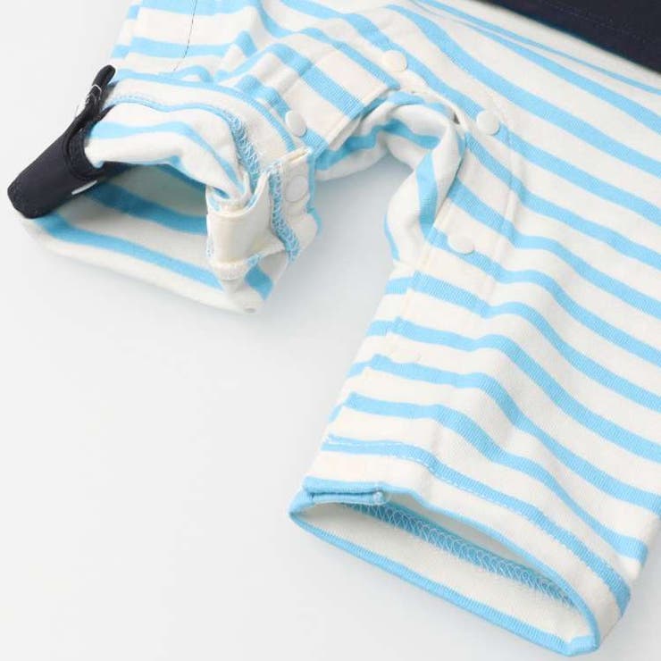 動物ロゴプリント切替ロンパース | こどもの森e-shop | 詳細画像9 