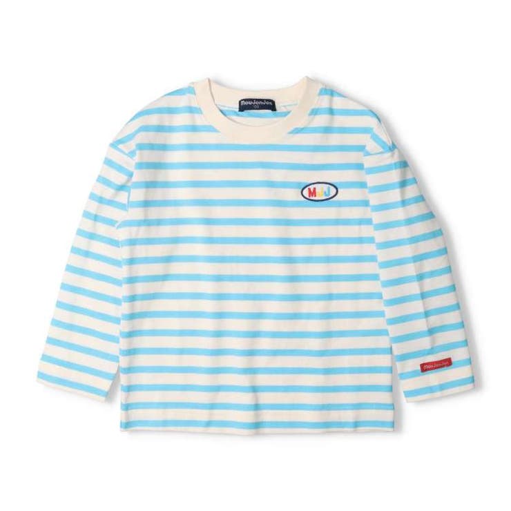 子供服moujonjon(ムージョンジョン)ボーダー長袖Ｔシャツ・ロンT80cm～140cmM1480