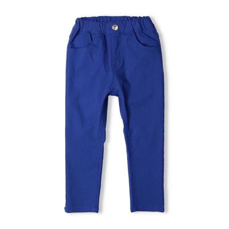 のびのびツイル無地スキニー長パンツ・長ズボン | こどもの森e-shop | 詳細画像2 