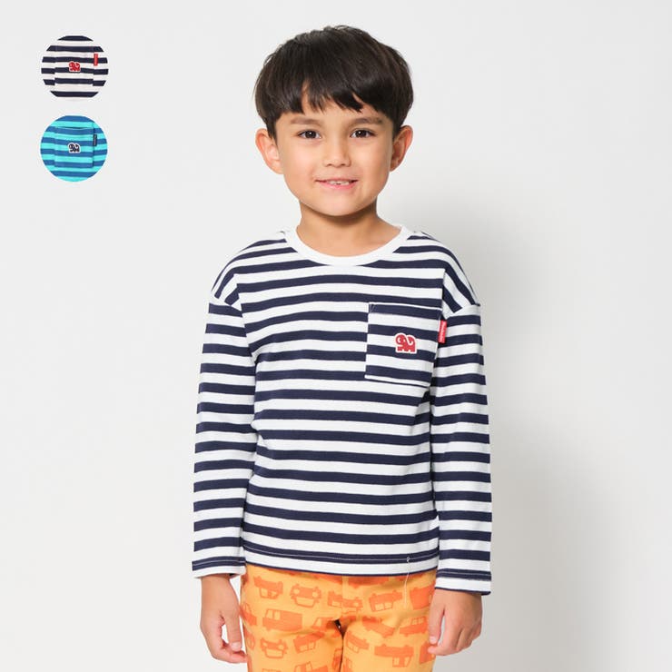ボーダー長袖Ｔシャツ | こどもの森e-shop | 詳細画像1 
