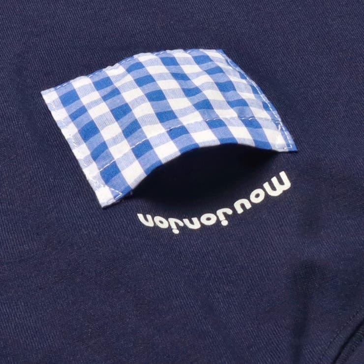 ギンガムチェック配色長袖Ｔシャツ | こどもの森e-shop | 詳細画像4 