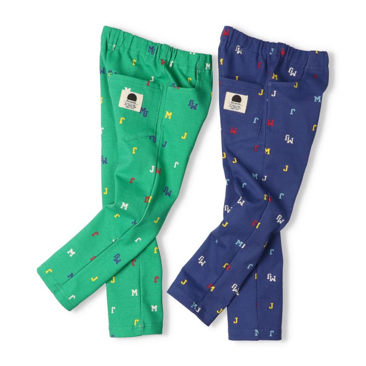 ロゴ総柄フライスロングパンツ | こどもの森e-shop | 詳細画像11 
