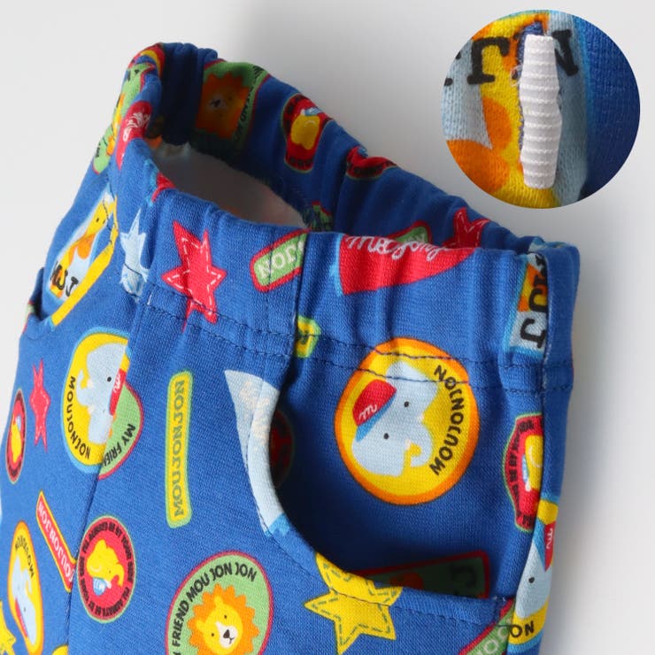 ワッペン総柄フライスロングパンツ | こどもの森e-shop | 詳細画像3 