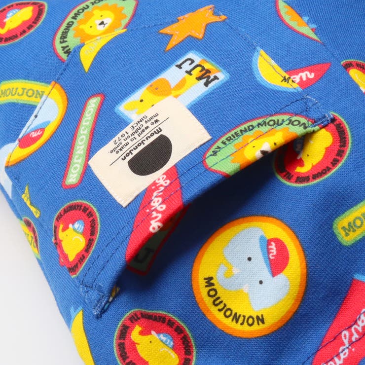 ワッペン総柄フライスロングパンツ | こどもの森e-shop | 詳細画像4 