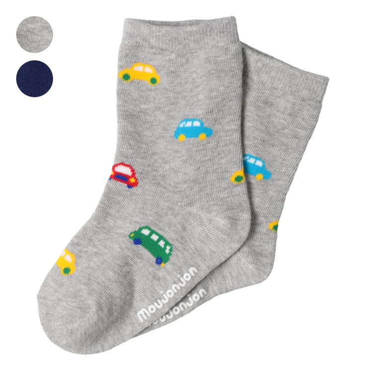 車柄クルーソックス・靴下 | こどもの森e-shop | 詳細画像1 