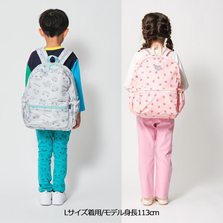 いちご・車総柄リュック[品番：MTIK0012271]｜こどもの森e-shop
