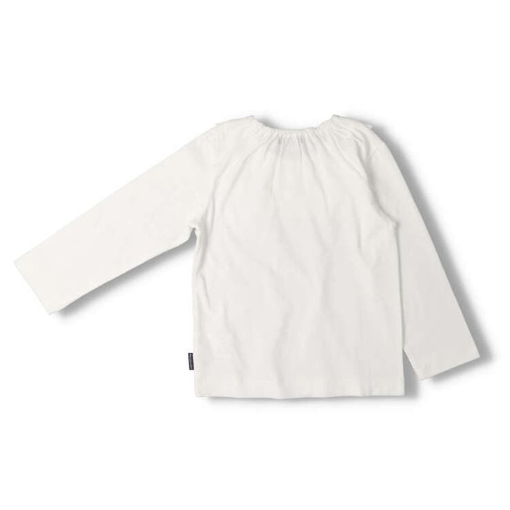 レース付き無地・ボーダー長袖Ｔシャツ | こどもの森e-shop | 詳細画像4 