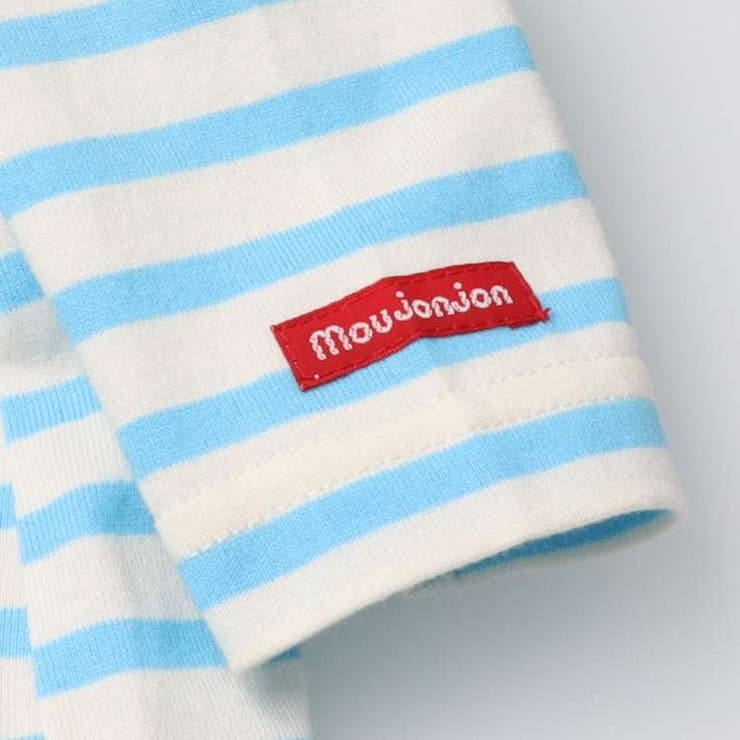 肩リボンボーダー柄ブルマロンパース | こどもの森e-shop | 詳細画像8 