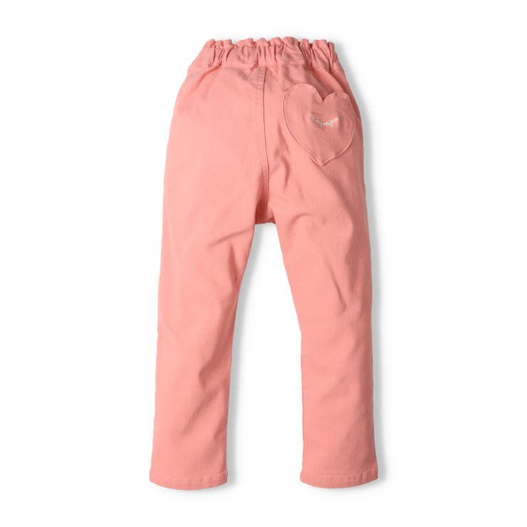 子供服moujonjon(ムージョンジョン)のびのびツイル無地長パンツ・長ズボン90cm～140cmM2500