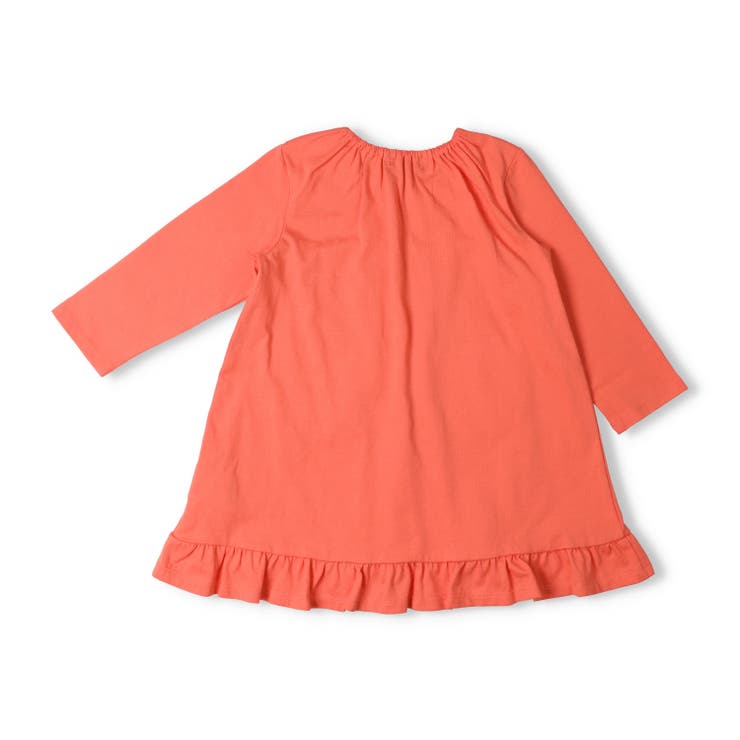 ポケットいちご刺繍長袖ワンピース | こどもの森e-shop | 詳細画像2 