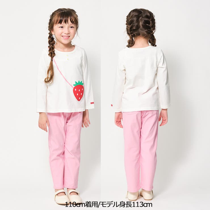 いちごポシェット風長袖Ｔシャツ | こどもの森e-shop | 詳細画像9 