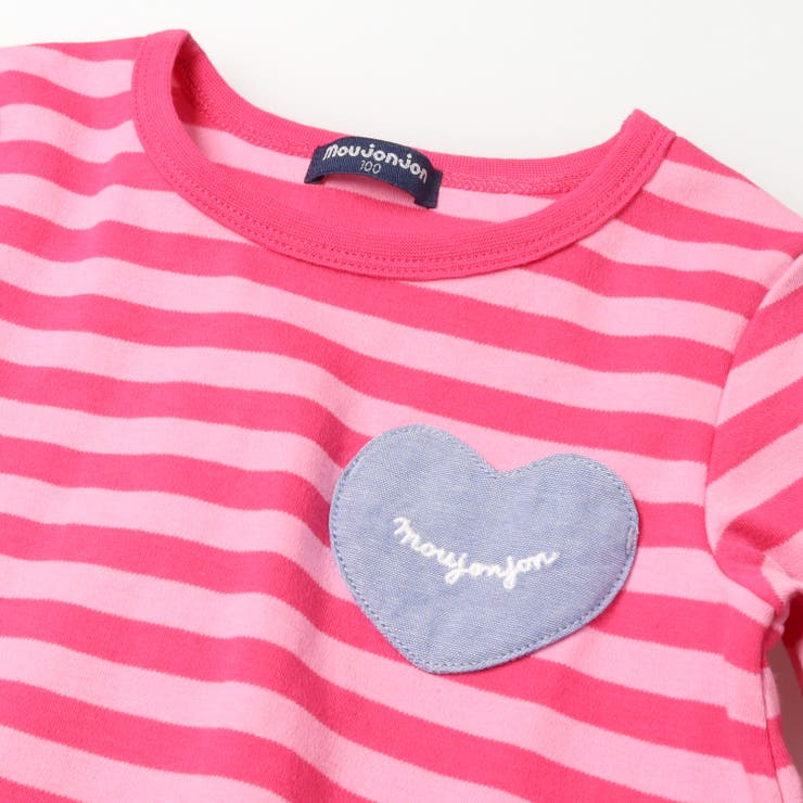 後ろ切替ボーダー長袖Tシャツ | こどもの森e-shop | 詳細画像4 