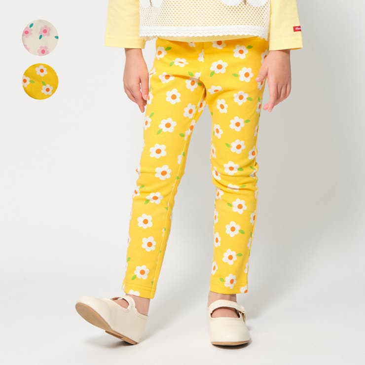 お花総柄フライス長パンツ | こどもの森e-shop | 詳細画像1 