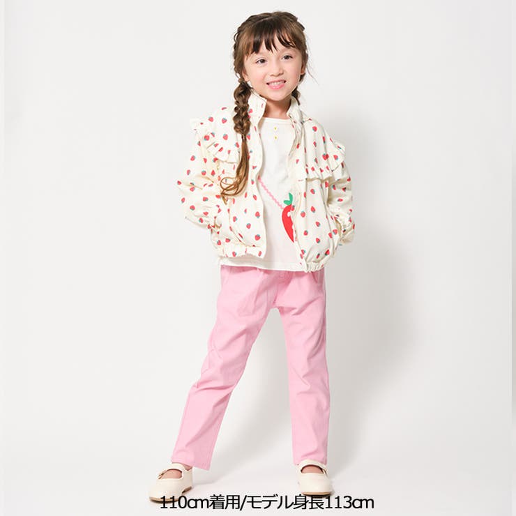 いちご刺繍ツイルロングパンツ | こどもの森e-shop | 詳細画像10 