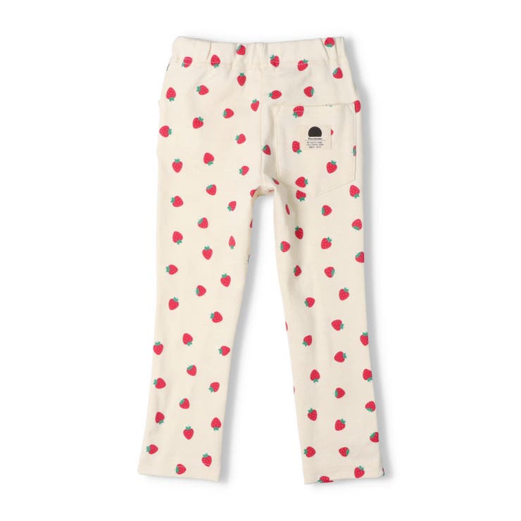 いちご柄フライスロングパンツ | こどもの森e-shop | 詳細画像2 