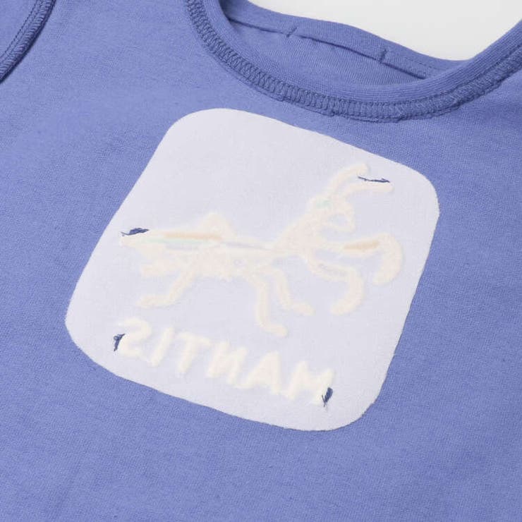 【子供服】moujonjon(ムージョンジョン)昆虫刺繍半袖Ｔシャツ80cm～140cmM30832