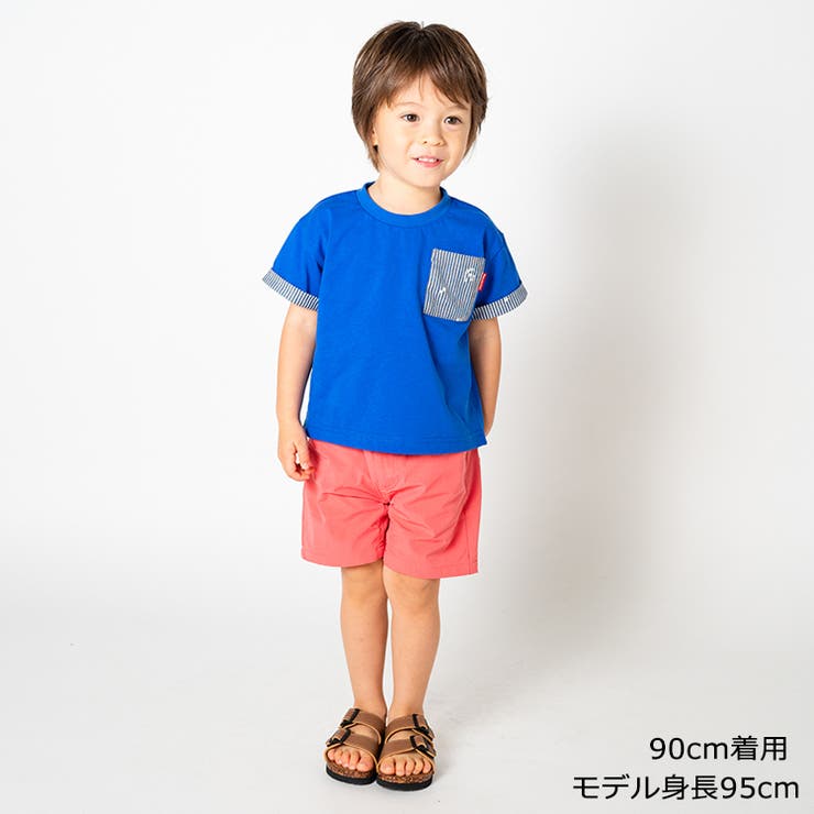 ポケット付き半袖Tシャツ 80cm～140cm M32817 | こどもの森e-shop | 詳細画像9 