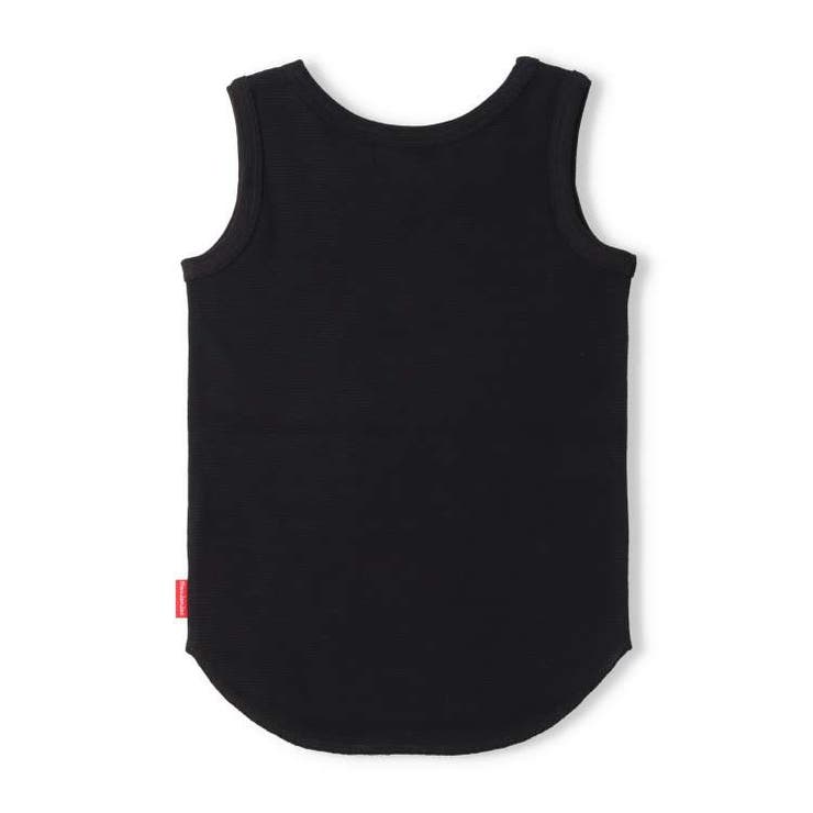 【子供服】moujonjon(ムージョンジョン)日本製リップルフライス無地タンクトップ90cm～140cmM32900