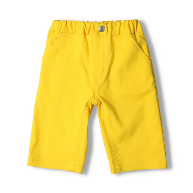 【子供服】moujonjon(ムージョンジョン)ストレッチツイル6分丈ハーフパンツ90cm～140cmM33101