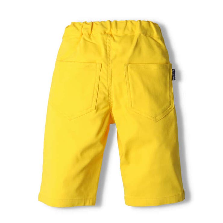 【子供服】moujonjon(ムージョンジョン)ストレッチツイル6分丈ハーフパンツ90cm～140cmM33101
