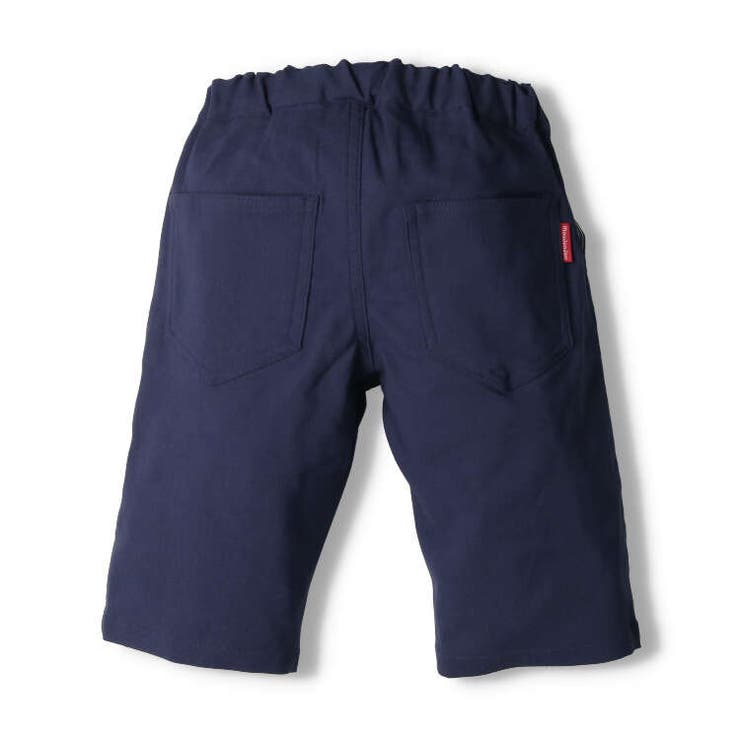 【子供服】moujonjon(ムージョンジョン)ストレッチツイル6分丈ハーフパンツ90cm～140cmM33101