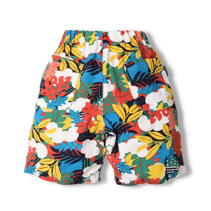 ボタニカル柄レーヨン5分丈ハーフパンツ 90cm～140cm M33112 | こどもの森e-shop | 詳細画像4 