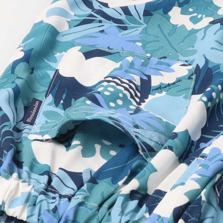 ボタニカル柄レーヨン5分丈ハーフパンツ 90cm～140cm M33112 | こどもの森e-shop | 詳細画像7 