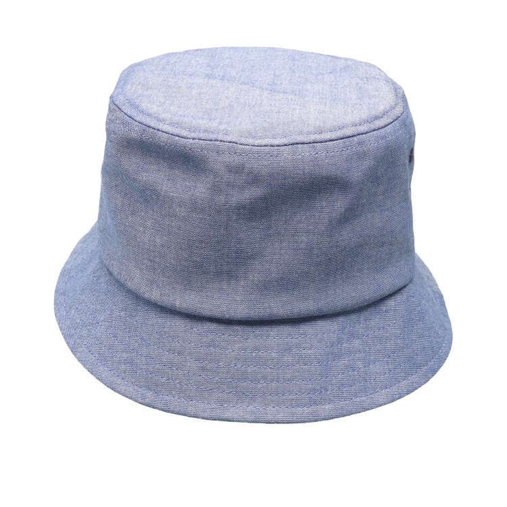 【子供服】moujonjon(ムージョンジョン)UVカット・吸水速乾ダンガリーハット・帽子52cm～56cmM33401
