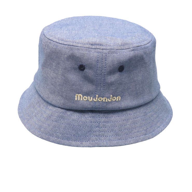 【子供服】moujonjon(ムージョンジョン)UVカット・吸水速乾ダンガリーハット・帽子52cm～56cmM33401