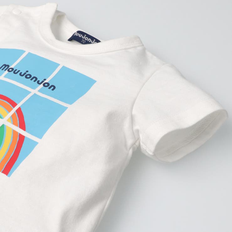 レインボーパンツ切替半袖ロンパース・Tオール | こどもの森e-shop | 詳細画像5 