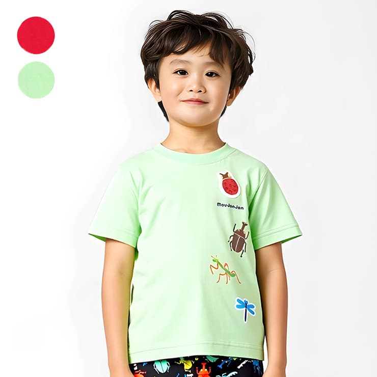 昆虫プリント半袖Ｔシャツ | こどもの森e-shop | 詳細画像1 