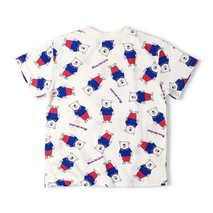 くま・星・恐竜・車総柄半袖Ｔシャツ | こどもの森e-shop | 詳細画像6 