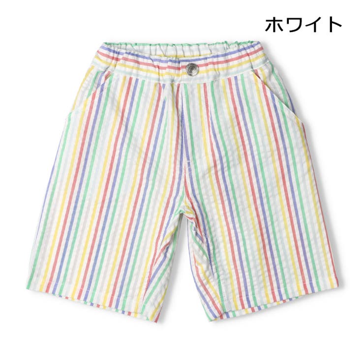 ストライプ・チェック柄5分丈ハーフパンツ | こどもの森e-shop | 詳細画像2 