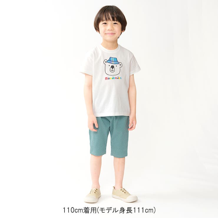 チェックアップリケ動物プリント半袖Tシャツ | こどもの森e-shop | 詳細画像15 
