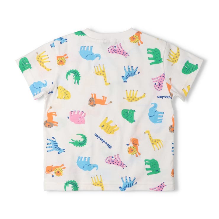 日本製動物総柄Ｔシャツ | こどもの森e-shop | 詳細画像2 