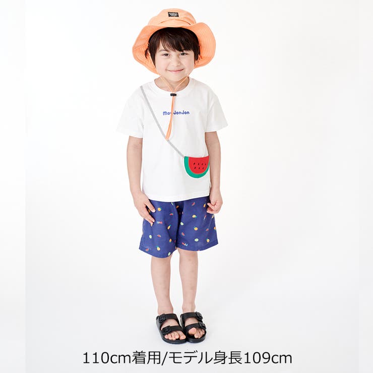 スイカ・レモンフルーツポシェット半袖Ｔシャツ | こどもの森e-shop | 詳細画像9 