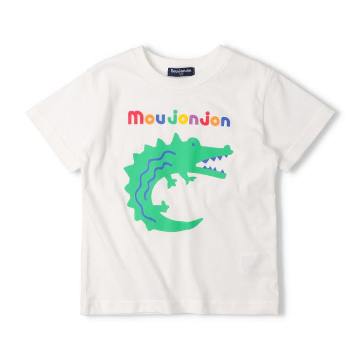 ホワイト | 動物プリントTシャツ | こどもの森e-shop