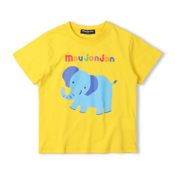 イエロー | 動物プリントTシャツ | こどもの森e-shop