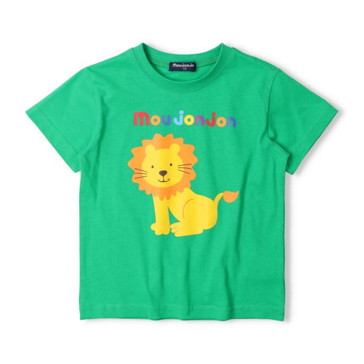 グリーン | 動物プリントTシャツ | こどもの森e-shop
