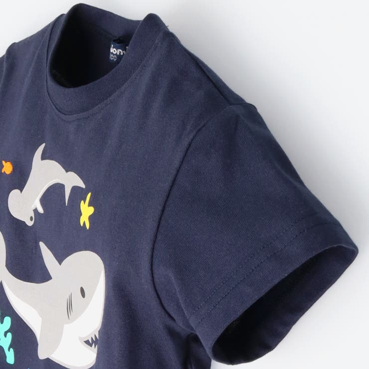 サメプリントＴシャツ | こどもの森e-shop | 詳細画像4 
