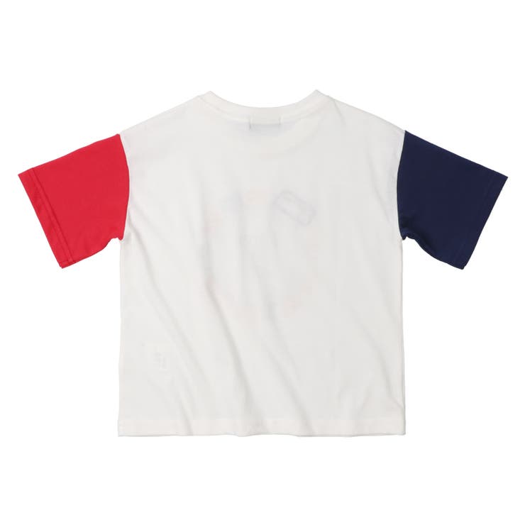 【WEB限定】電車アップリケ付Ｔシャツ | こどもの森e-shop | 詳細画像2 