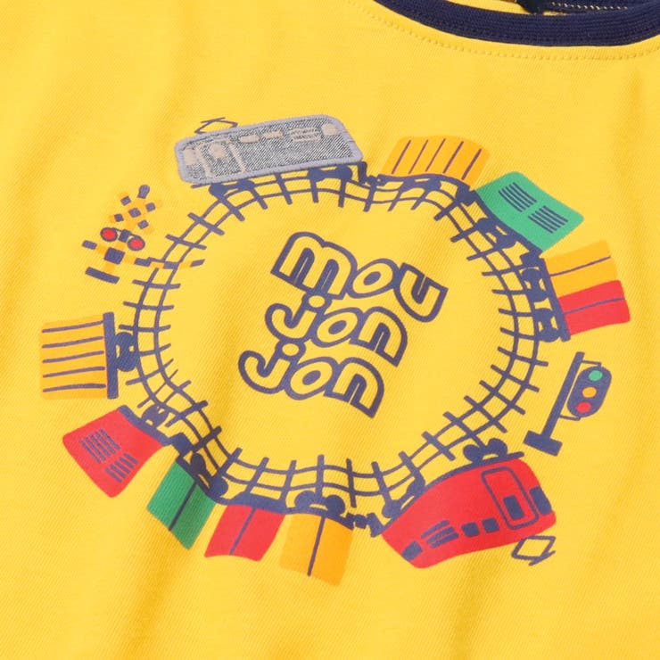 【WEB限定】電車アップリケ付Ｔシャツ | こどもの森e-shop | 詳細画像4 