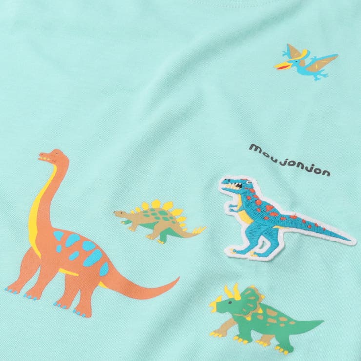 【WEB限定】恐竜ワッペンＴシャツ | こどもの森e-shop | 詳細画像4 