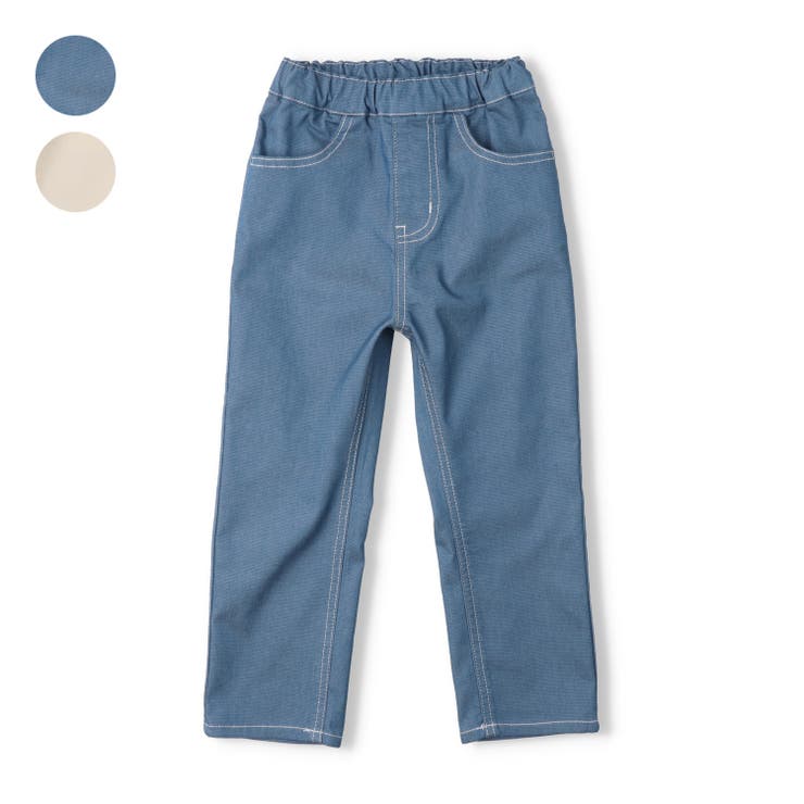 【接触冷感】メッシュツイル長パンツ | こどもの森e-shop | 詳細画像1 