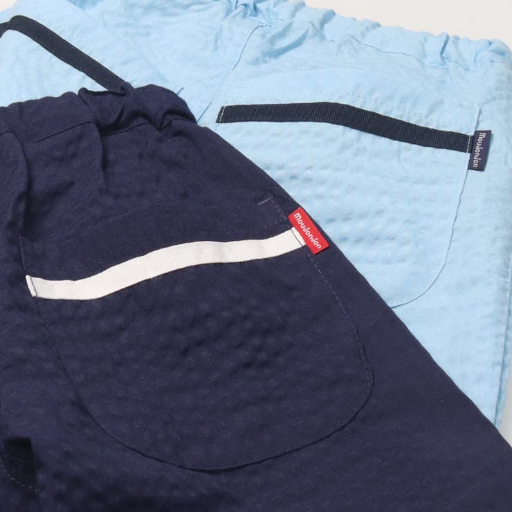 シアサッカーマリン6分丈ハーフパンツ | こどもの森e-shop | 詳細画像7 