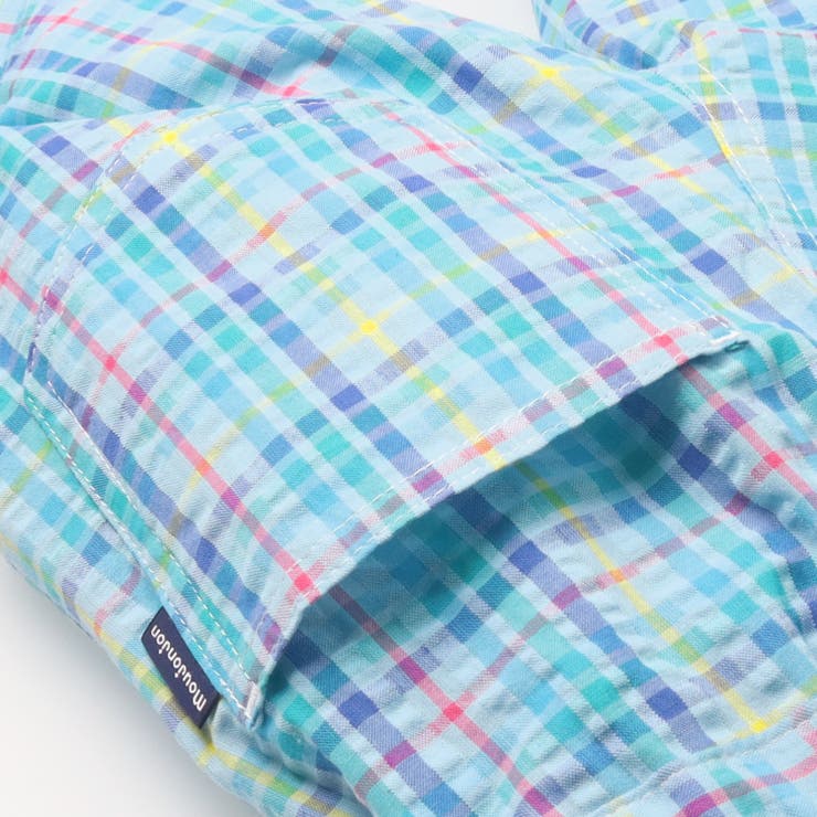 サッカーチェック６分丈ハーフパンツ | こどもの森e-shop | 詳細画像4 